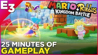 25 Minutes of Mario + Rabbids Kingdom Battle Gameplay @ E3 2017