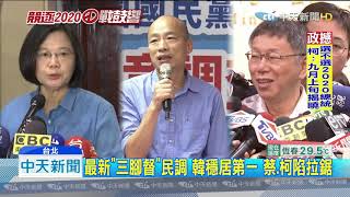 20190801中天新聞　柯P投創黨震撼彈！　韓國瑜：非常尊重跟祝福