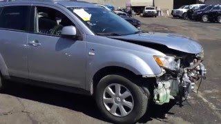 Американская свалка ( Mitsubishi Outlander 2008 за 953$ ).
