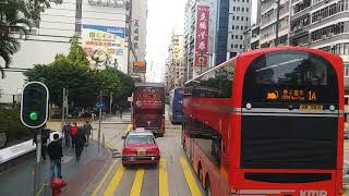 Hong Kong Bus 九巴 KMB 車隊編號ATE1型號Transbus Enviro500車牌KX675路線280X由尖東(麼地道)開往穗禾苑 {全程}