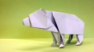 How To Make An Origami Bear