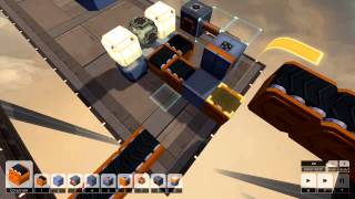 Infinifactory FR - Skydock 19 - Puzzle 4 : Wave detection array