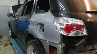 Mitsubishi Outlander. Подгонка. Сварка. ФИНИШ.