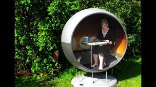 Tiny dining area  -  oil tank converteting.