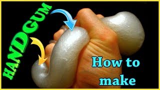 HANDGUM РЕЦЕПТ ДЛЯ ВСЕХ без тетрабората своими руками ⁄ HANDGUM how to make