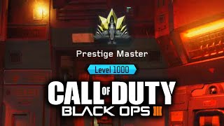 Black Ops 3 LEVEL 1000 LIVE w/ Reaction (From Livestream)