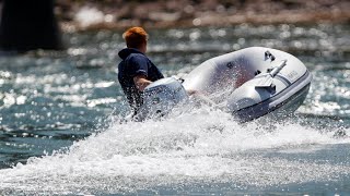 Ривьера 3400 СК Компакт видео обзор ПВХ лодки производства Уфимской фабрики Мастер лодок