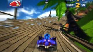 Gameplay Sonic & Sega All-Star Racing - PC 9800GT - By DarkWatch