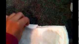 stayfree super maxi pad review+absorbency test!