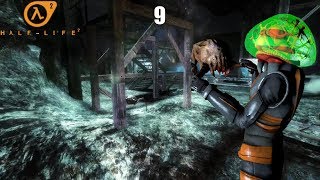 Half Life 2 Cinematic Mod Let's Play [Part 9] - Headcrab Horror in the Mines