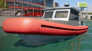 Watch Dogs 2 - Coast Guard (Police Boat) - Sailing & Free Roam Gameplay (PC HD) [1080p60FPS]