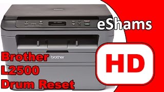 Brother DCP L2500D Drum Reset