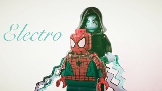 LEGO The Amazing Spider Man 2: Electro Custom Minifigure