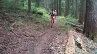 2009 Cascade Crest 100 Mile Women in the Woods