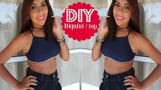 DIY: TRANSFORMANDO UMA CALCINHA EM TOP CROPPED