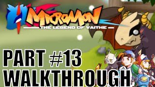 Micromon Walkthrough Part 13 - Cyborg, rainbow flowers and Cure Gliderman
