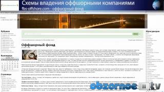 Схемы владения оффшорными компаниями