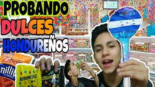 PROBANDO DULCES HONDUREÑOS (DIEGO RODAS) #HONDURAS #YOUTUBE #YOUTUBEHONDURAS#DULCES