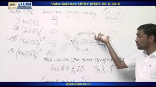 AIPMT 2016 Chemistry Solution – Q. 74, 75 (Paper Code-P) NEET-UG 2016 Phase I