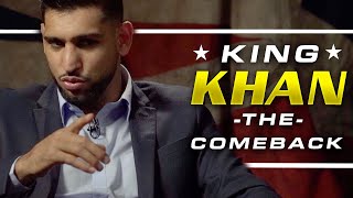 AMIR KHAN VS SAMUEL VARGAS - KHAN EXCLUSIVELY TALKING ABOUT HIS COMEBACK | London Real