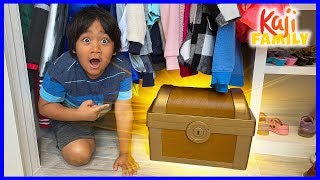 Scavenger Hunt around the house for secret treasure!