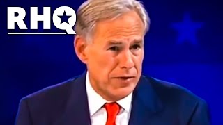 Greg Abbott FUMBLES Debate Question Live On Air
