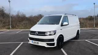 Swansea van centre video to a VW transporter LK18ZWE