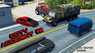 BeamNG drive | CCTV Car Accidents Footage #3