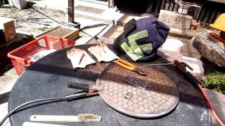 自作バッテリー溶接　DIY　Battery welding