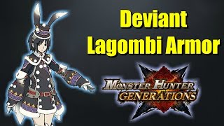 Monster Hunter Generations: Snow Baron Lagombi Armor Overview