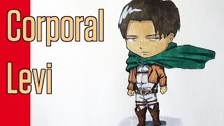 Chibi Corporal Levi Чиби Капрал Леви.