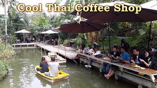 Thai cool coffee shop | Thailand Nakhon Pathom province