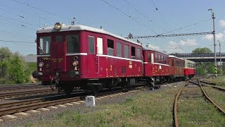 Slovenský Hurvínek M131.1443 a motorák 810.160 ve Studénce, 29.04.2018