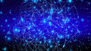 FREE 4K Moving Background- Ultra Blue Shining Particle String 2160p