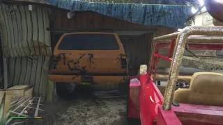Grand Theft Auto V: Car stuck in garage