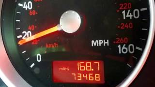 2005 Audi TT Quattro 3.2 V6 VR6 Acceleration 0-100 0-62