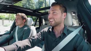 Durch Frankfurt mit Timothy Chandler und Bastian Oczipka
