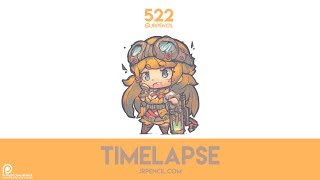 [ 522 - Timelapse ] Let's draw 沐雨橙风 from 全职高手