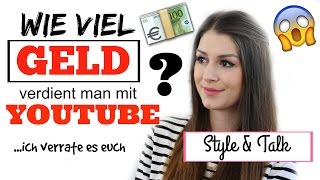 WIE VIEL GELD VERDIENEN YOUTUBER WIRKLICH? .. l STYLE & TALK + fette Verlosung l Sara Desideria
