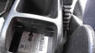 Astra G Mk4 Airbag SRS ECU Location Where Is