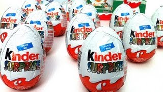 Kinder Surprise Eggs Unboxing Easter Eggs toy gift - Kinder sorpresa huevo juguete regalo