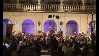 La Stella band plays "Innu Popolari Lill-Kbir Martri San Ġorġ" | 23 April 2009