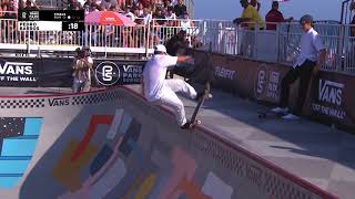 2nd Place - Pedro Barros (BRA) 87.50 | Huntington Beach, USA | 2018 Men's Vans Park Series