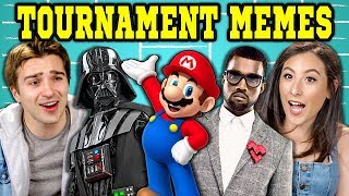 COLLEGE KIDS REACT TO VIRAL BRACKET MEMES (Kanye West, Disney, Nintendo)