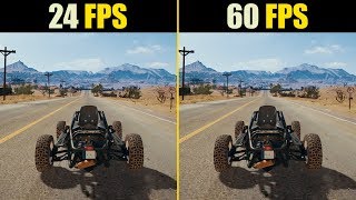 24 FPS vs. 60 FPS Gaming