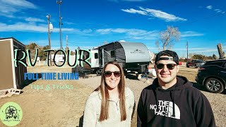 CO Ep 4- Our travel trailer Ole Liberty! (2020)// RV Tour // RV Setup