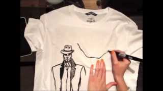 T-shirt drawing - Suit up