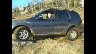 Покатушки по полю и грязи на ML 320 часть 2