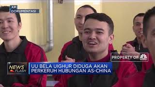 Presiden Trump Teken UU Bela Uighur