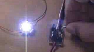 Rotating Beacon LED Simulator with R/C control (on/off)